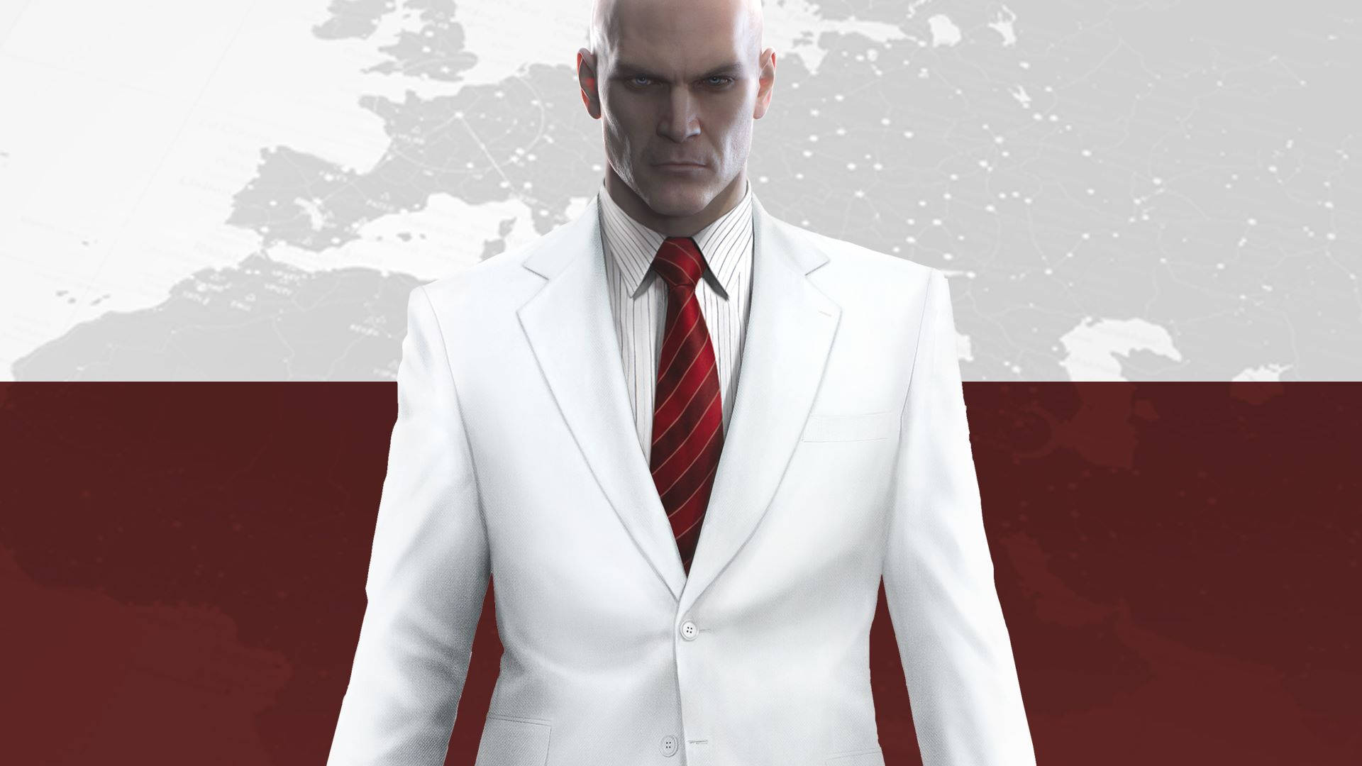 Action-packed Hitman Game Play On Iphone Wallpaper