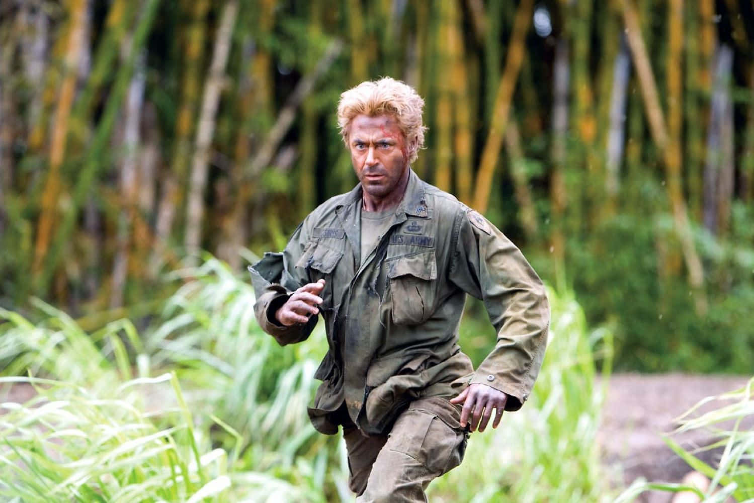 Actiescène Tropic Thunder Film Achtergrond