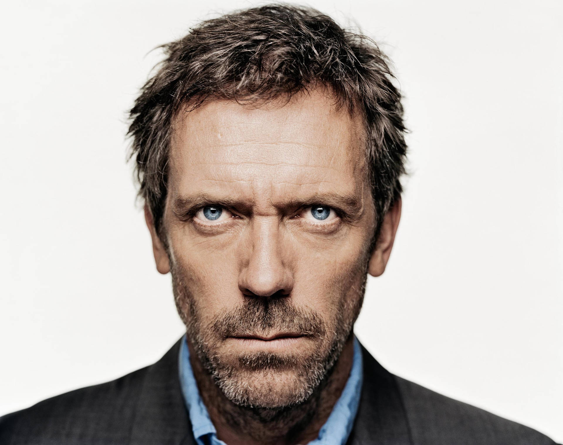 Action Star Hugh Laurie Stealing the Limelight Wallpaper
