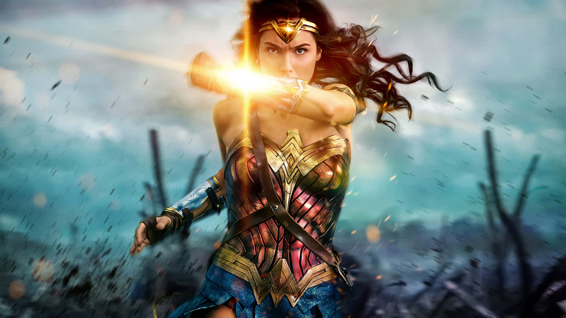 Action Wonder Woman DC Comics Wallpaper