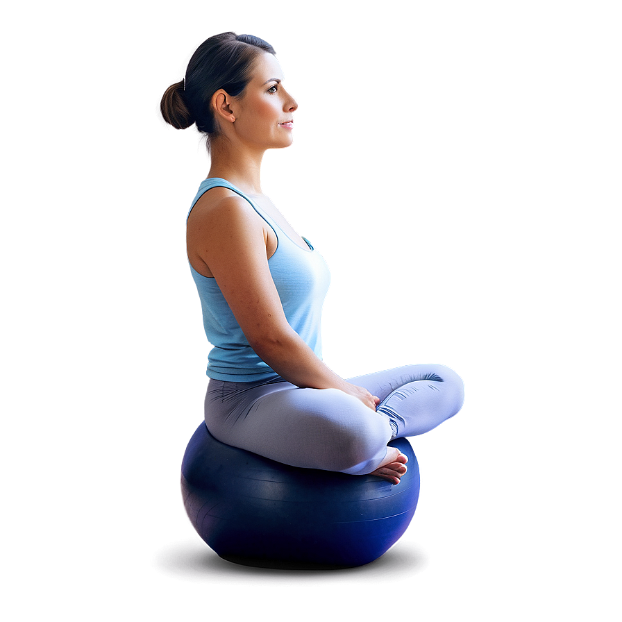 Active Sitting Yoga Ball Png Cyf PNG