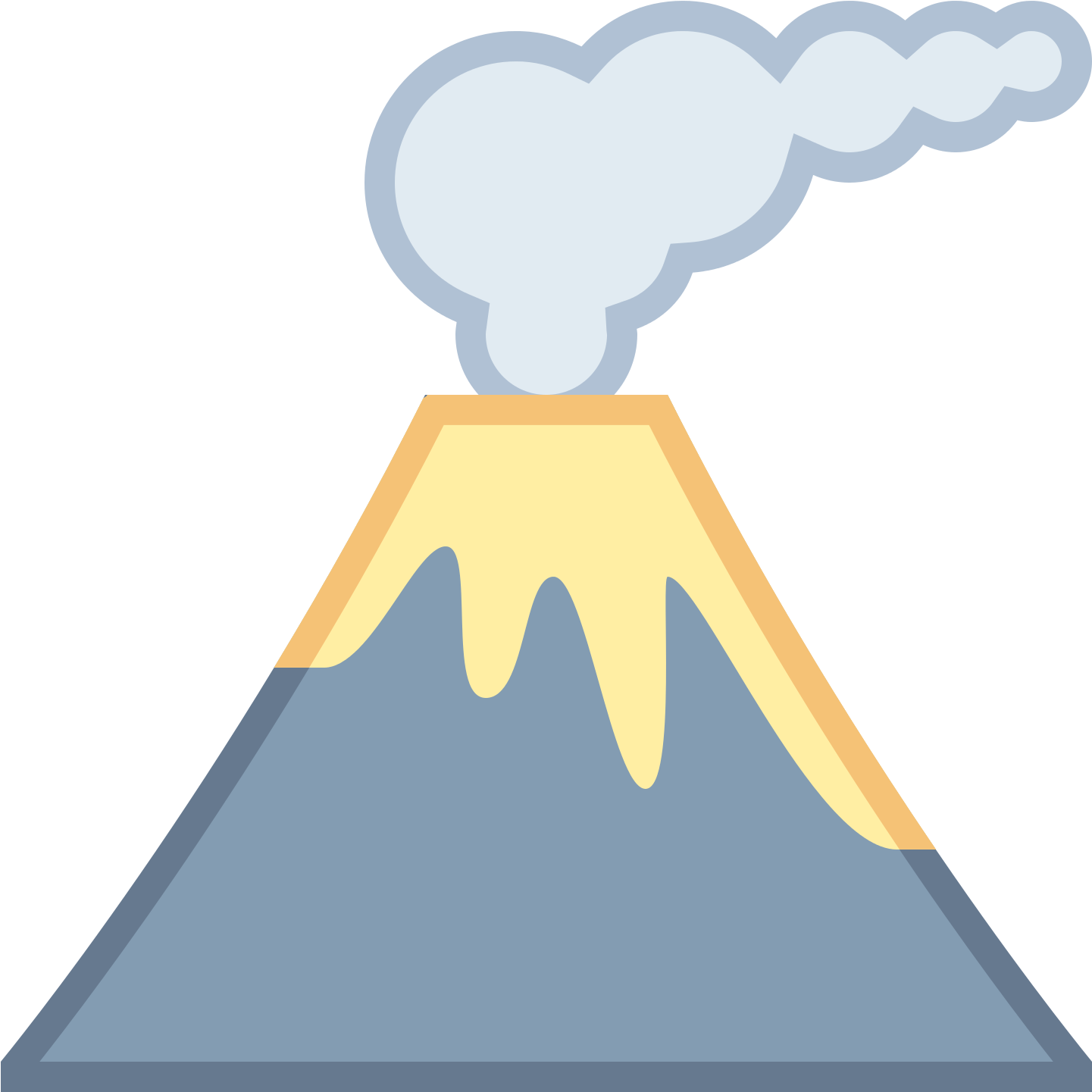 Active Volcano Illustration.png PNG