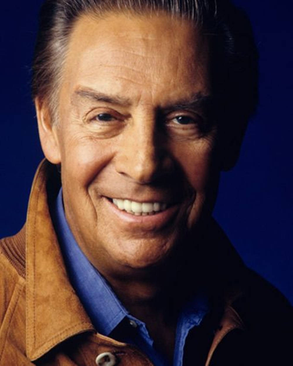 Close-Up Portrait of Actor Jerry Orbach Wallpaper