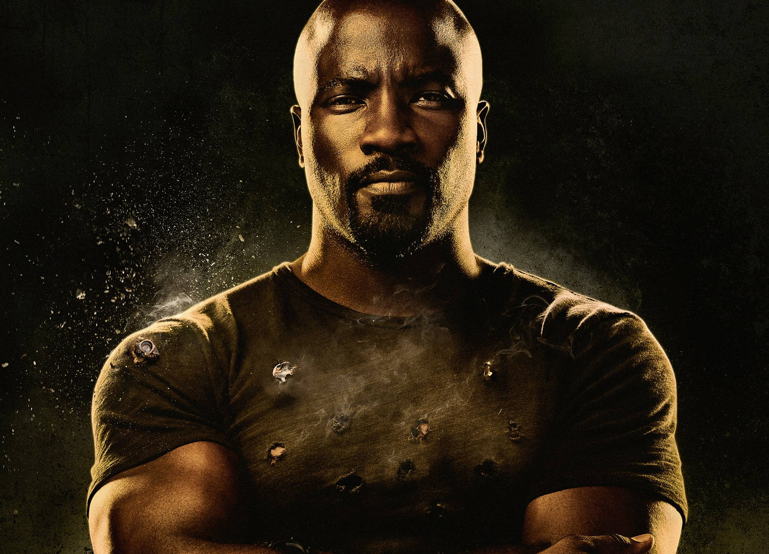Skådespelarenmike Colter Som Luke Cage. (note: The Sentence Itself Doesn't Have Anything To Do With Computer Or Mobile Wallpaper, But If You Could Provide More Context, I Could Help Translate It In That Way.) Wallpaper