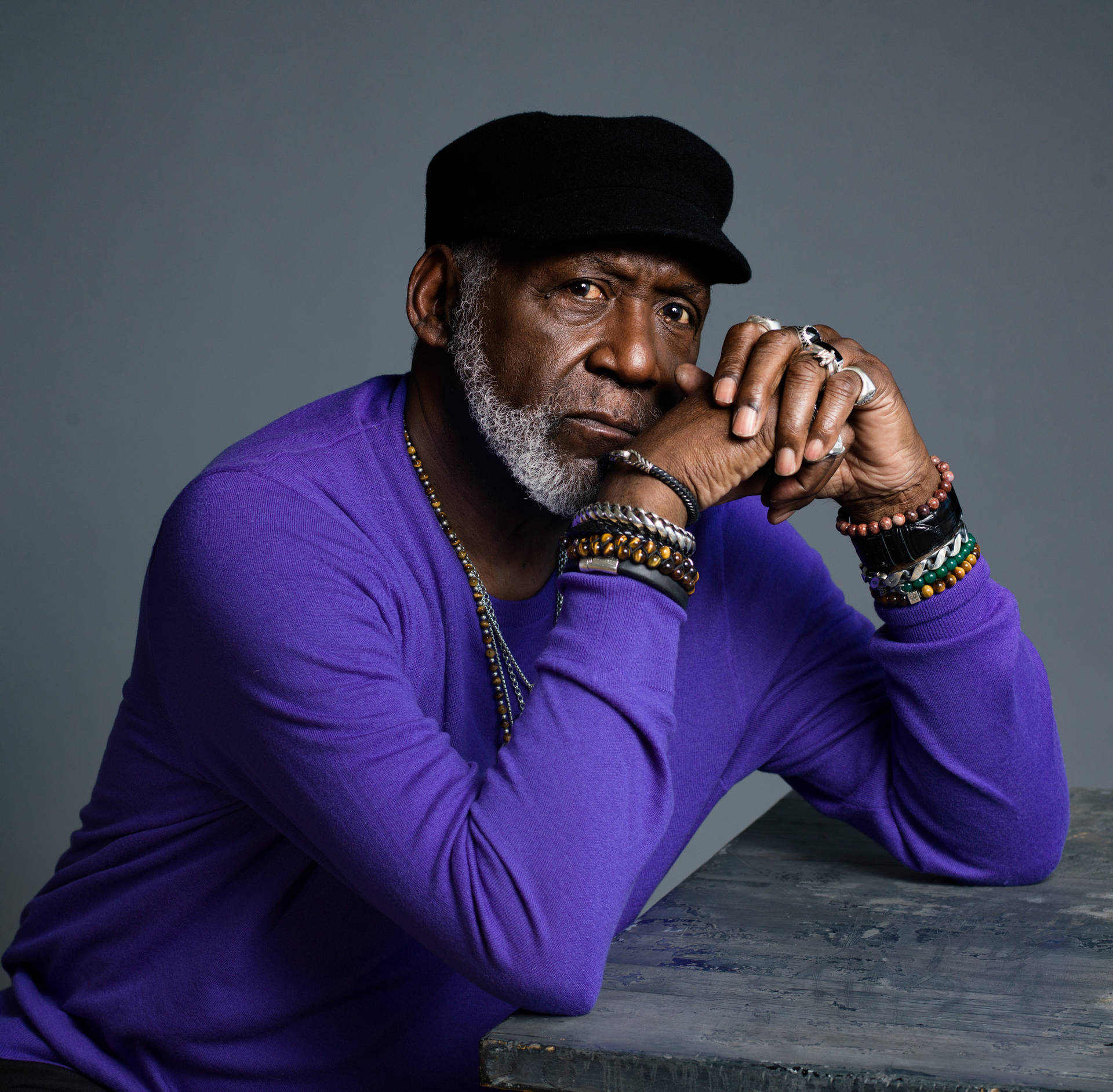 Actor Richard Roundtree In New York Times Magazine Wallpaper