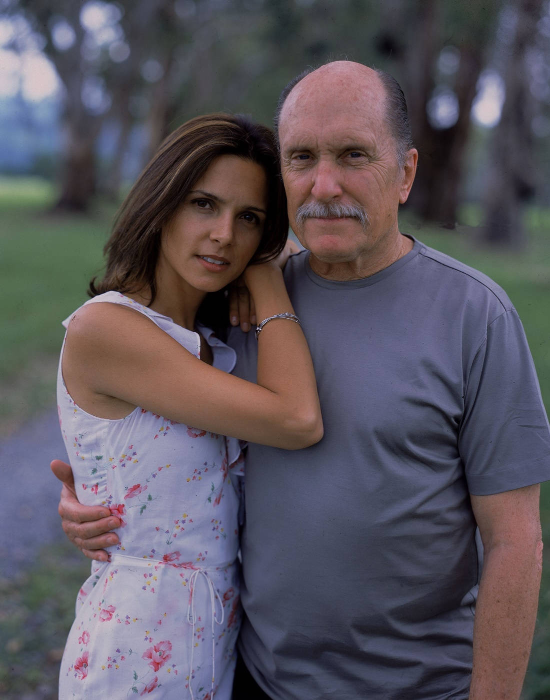 Actor Robert Duvall And Wife Luciana Pedraza Wallpaper