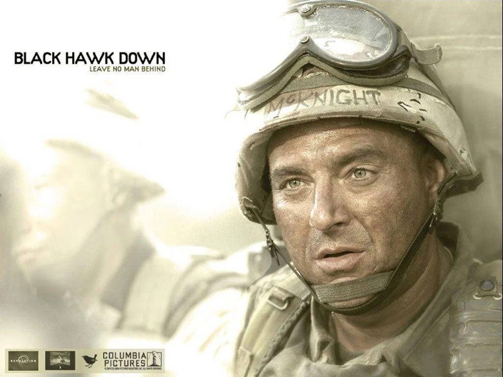 Attoretom Sizemore Nel Film Black Hawk Down Del 2001. Sfondo