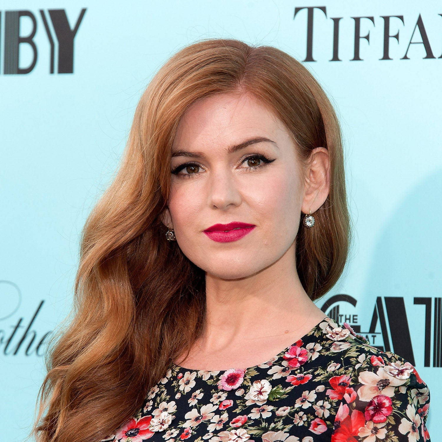 Actress Isla Fisher In The Great Gatsby Premiere Wallpaper