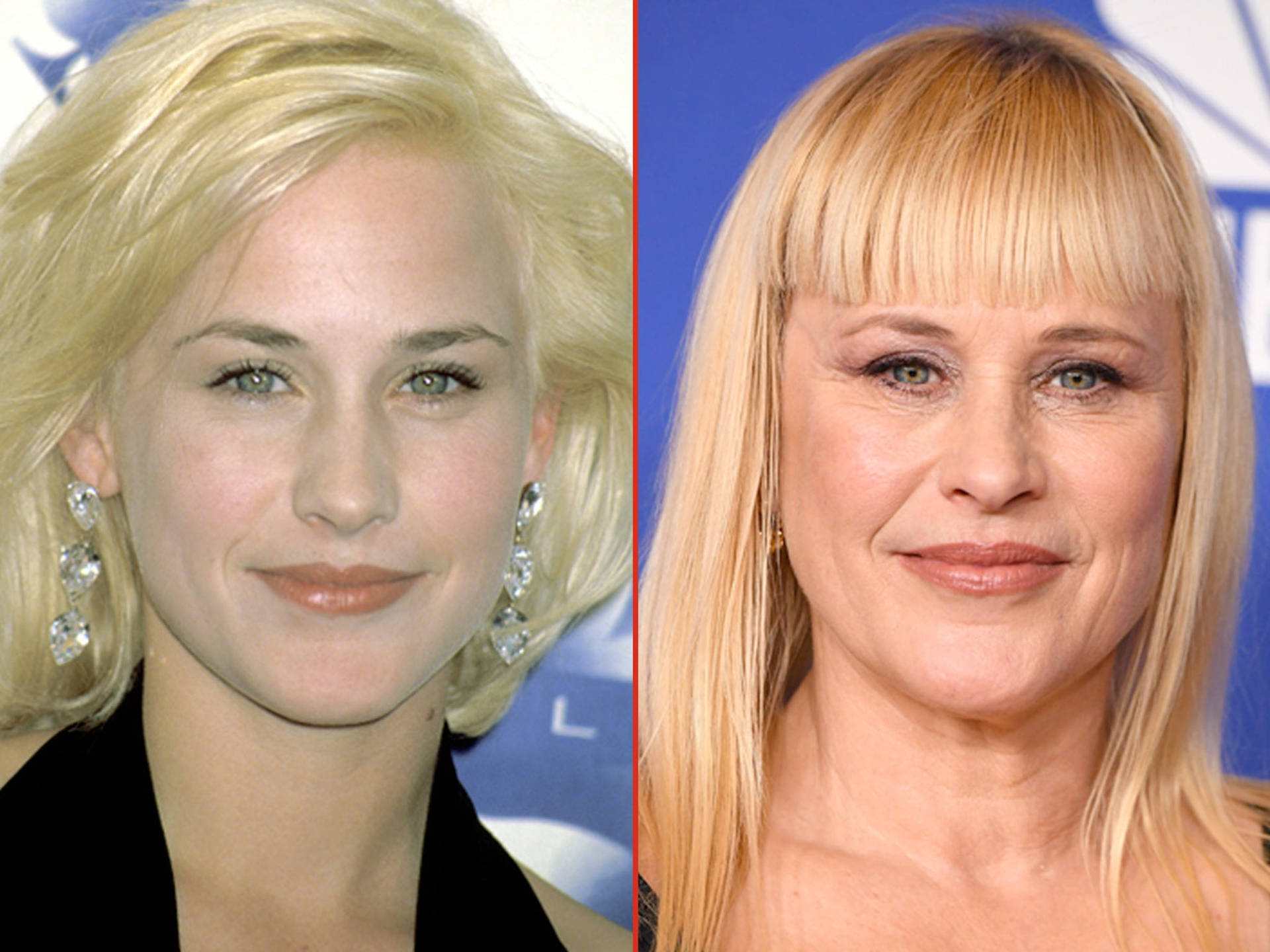 Actress Patricia Arquette Now And Then Wallpaper