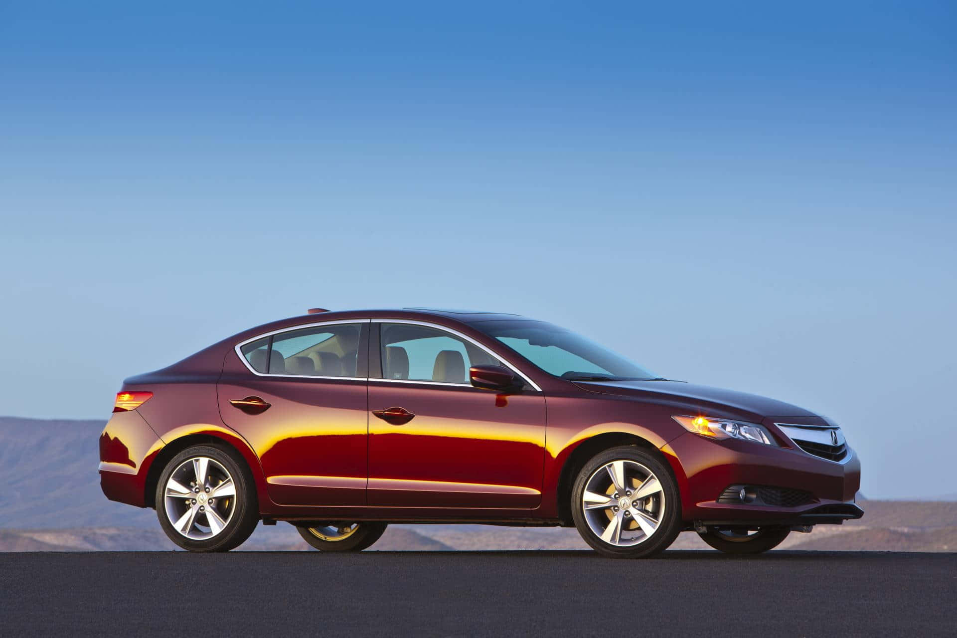 Stunning Acura ILX on the Road Wallpaper