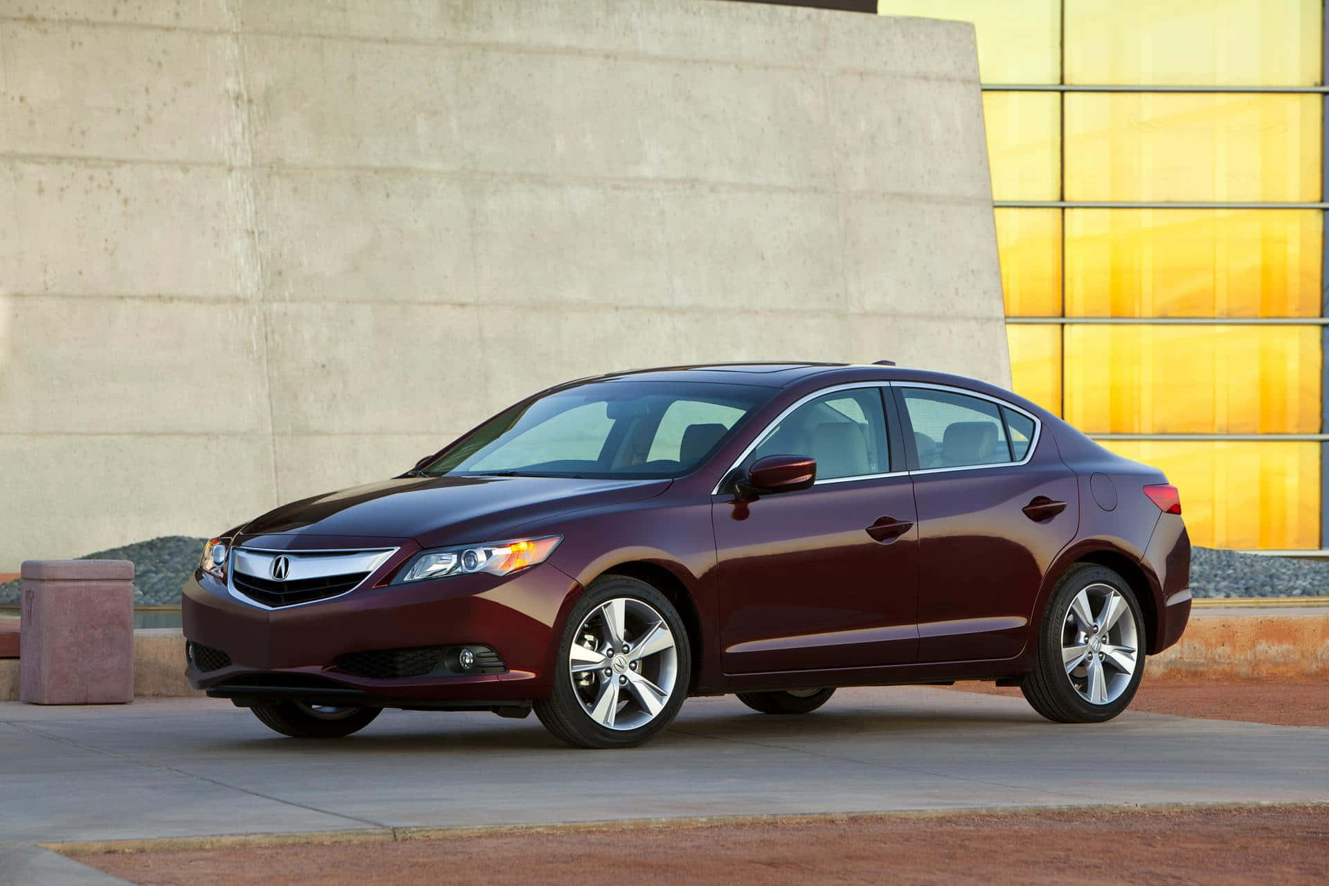 Acura ILX 2019 in Sleek Red Exterior Wallpaper