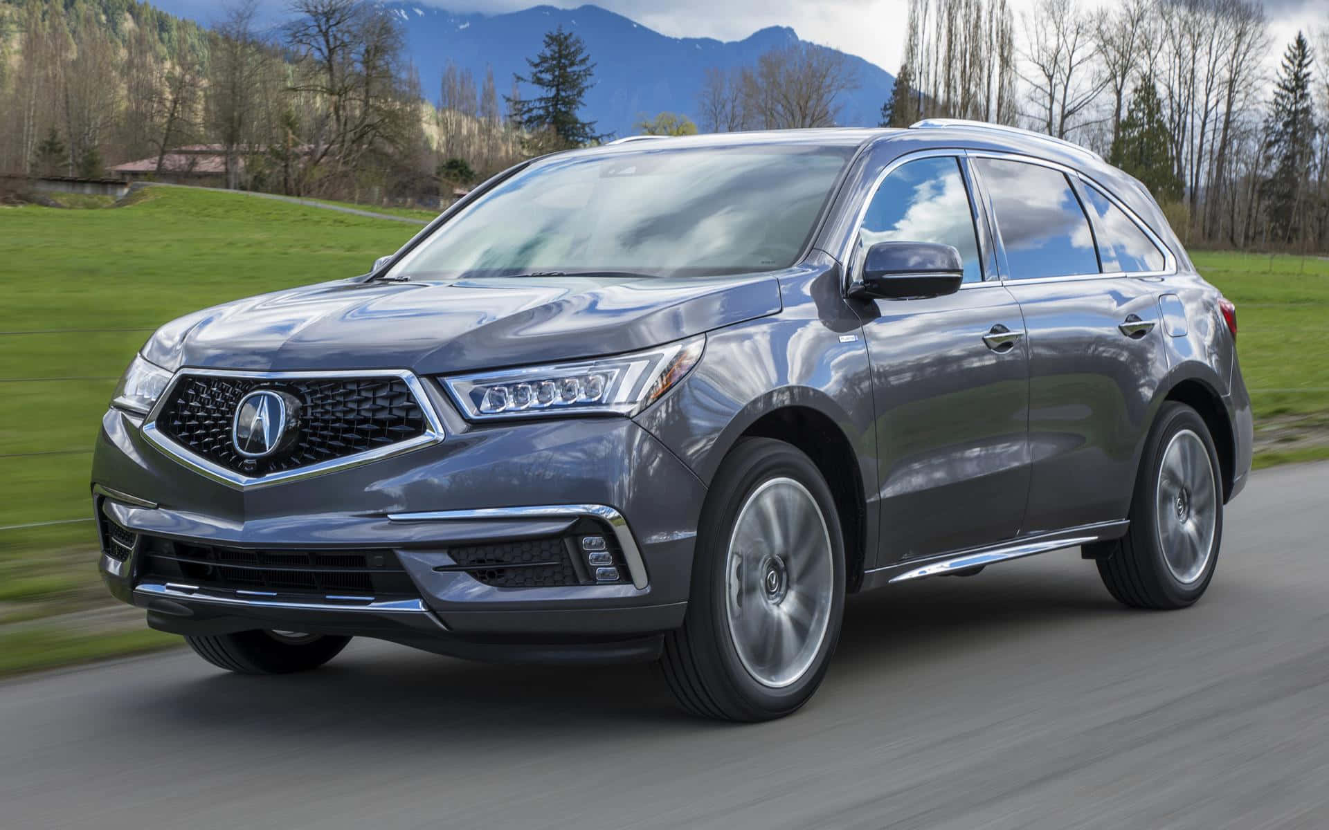 Acura MDX 2022: Sophisticated and Powerful SUV Wallpaper