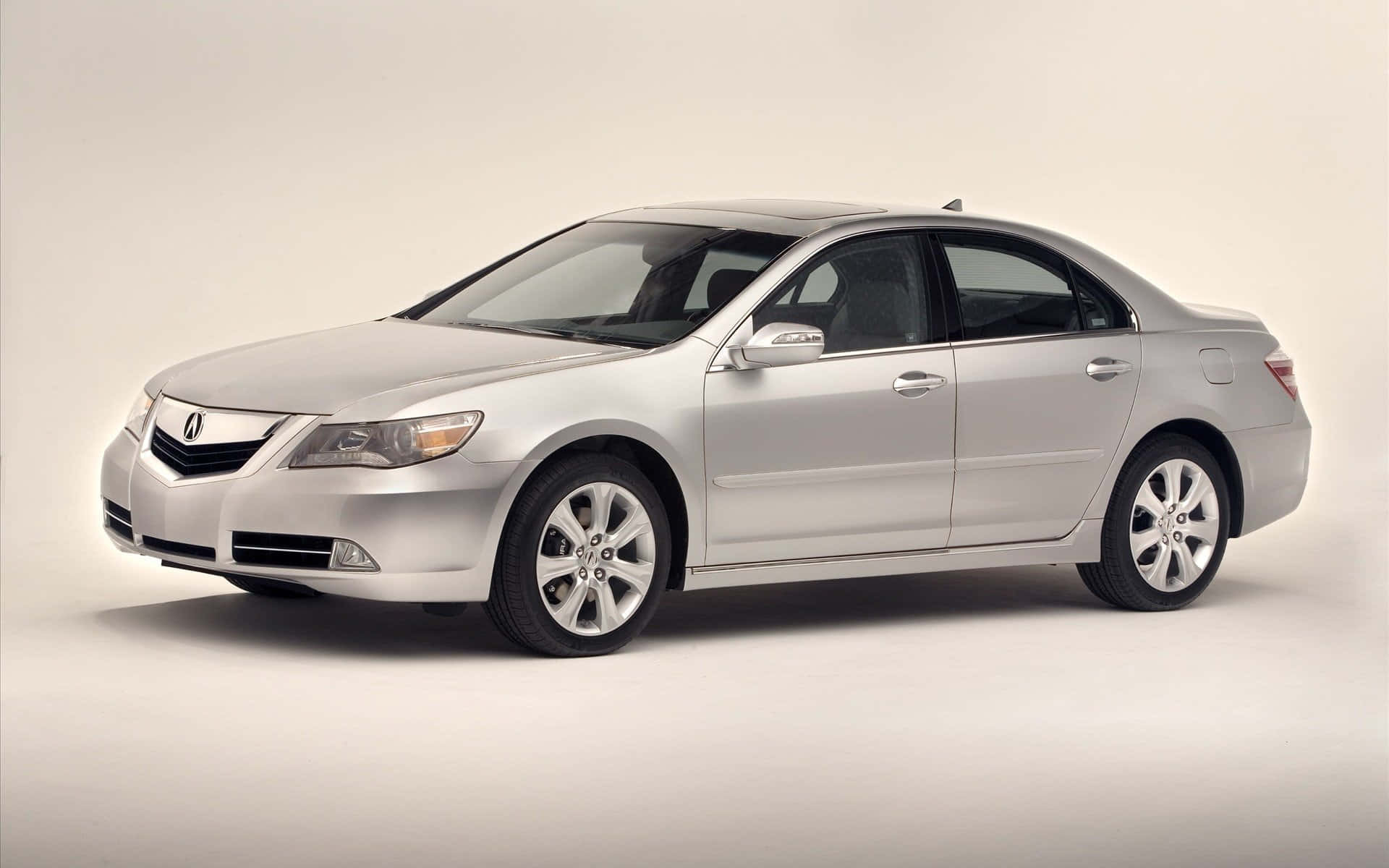 A Stunning Acura RL on the Road Wallpaper