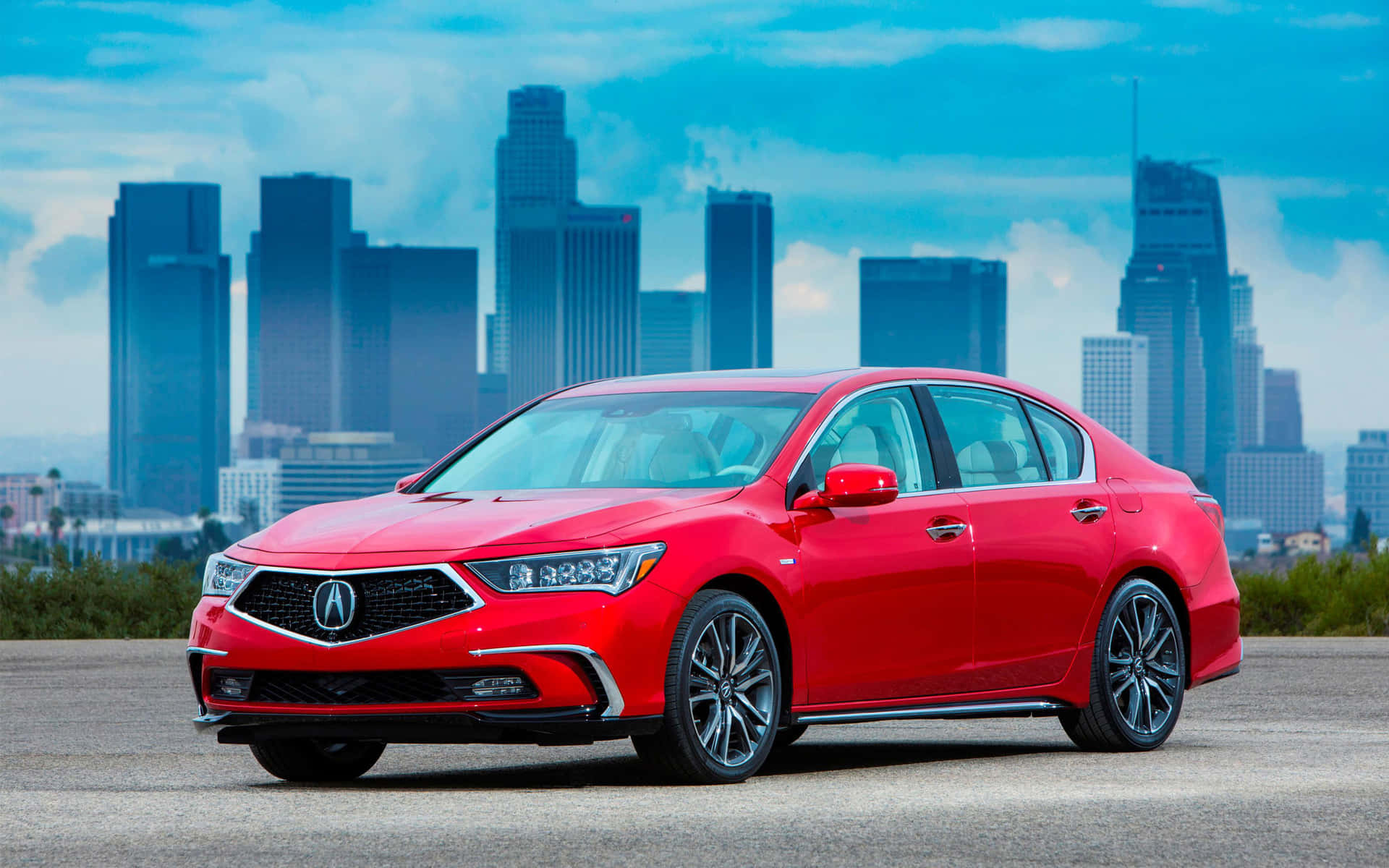 Bold and Luxurious Acura RLX Wallpaper