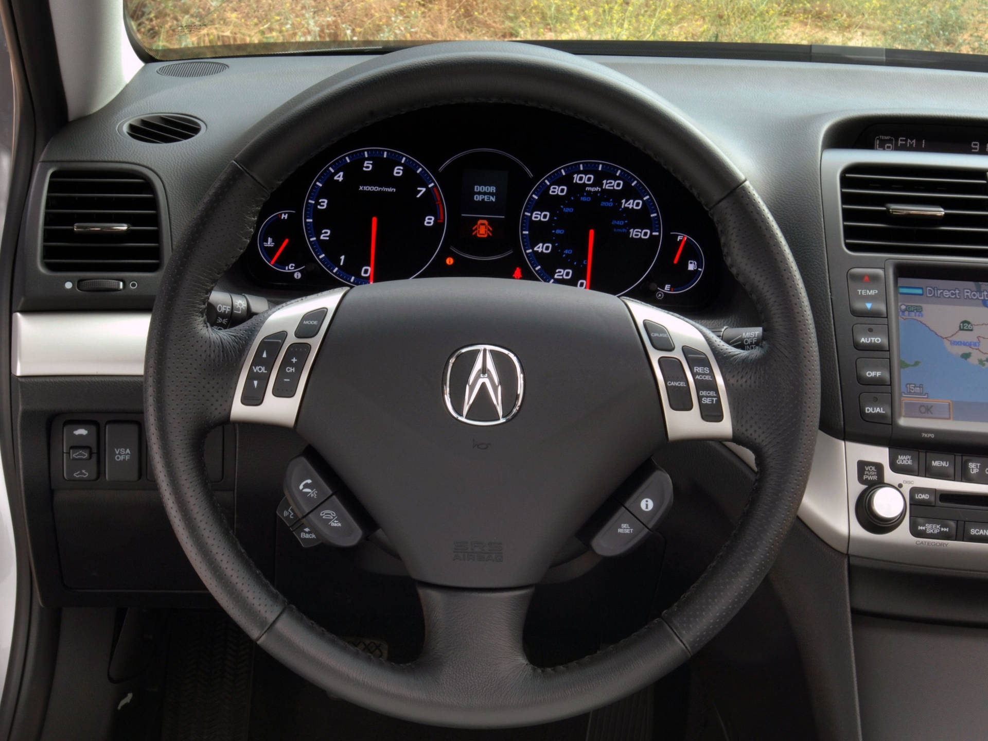 Acura Steering Wheel Interior Wallpaper