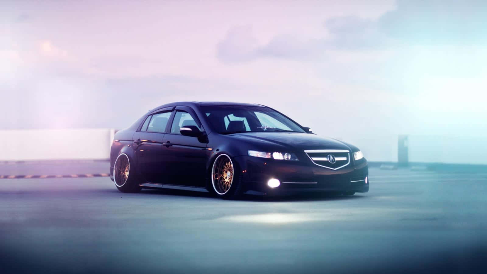 A stunning Acura TL showcased on a beautiful backdrop Wallpaper