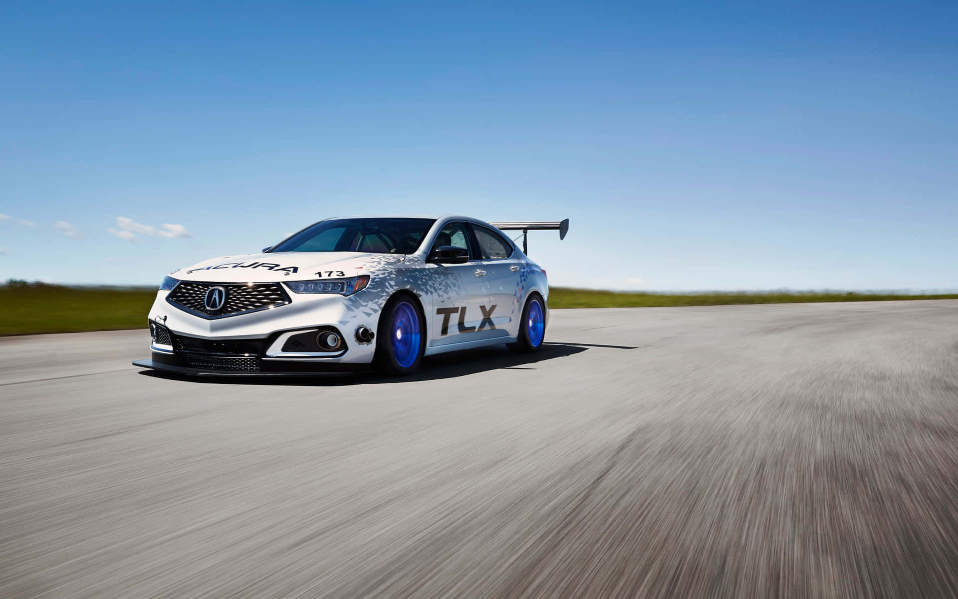 Acura TLX 2021 Side View Wallpaper