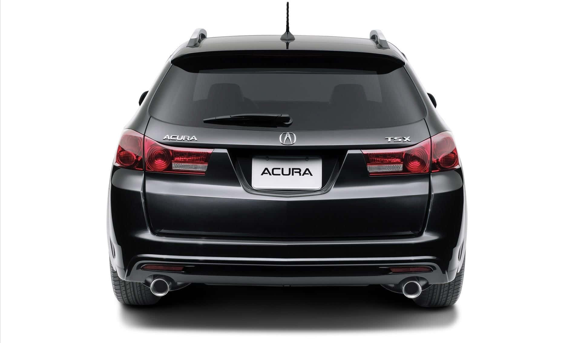 A Sleek Acura TSX on the Road Wallpaper
