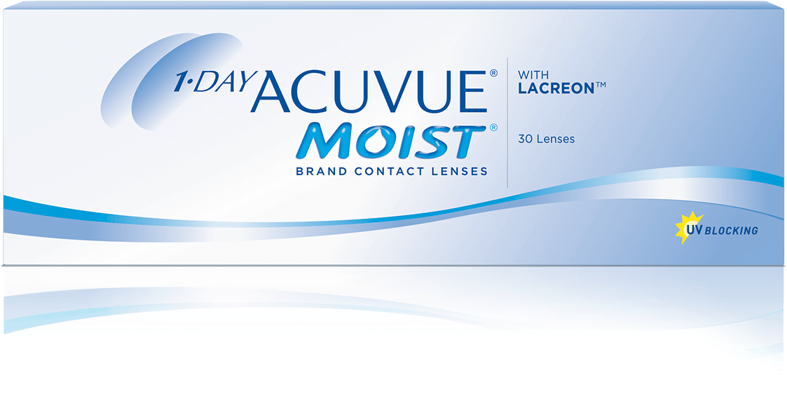 Acuvue Moist Contact Lenses Packaging PNG