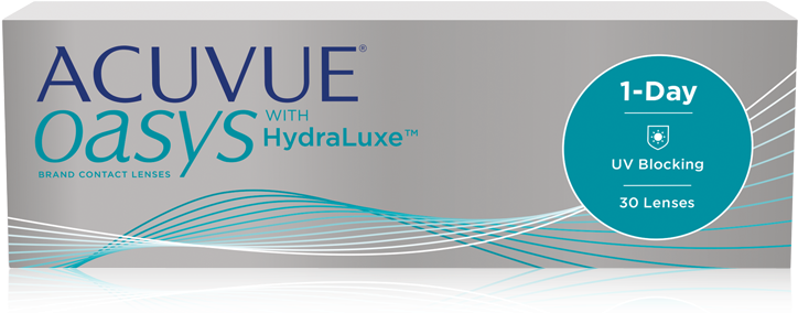 Acuvue Oasys Hydra Luxe Contact Lenses Box PNG