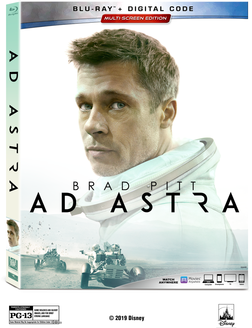 Ad Astra Blu Ray Cover PNG