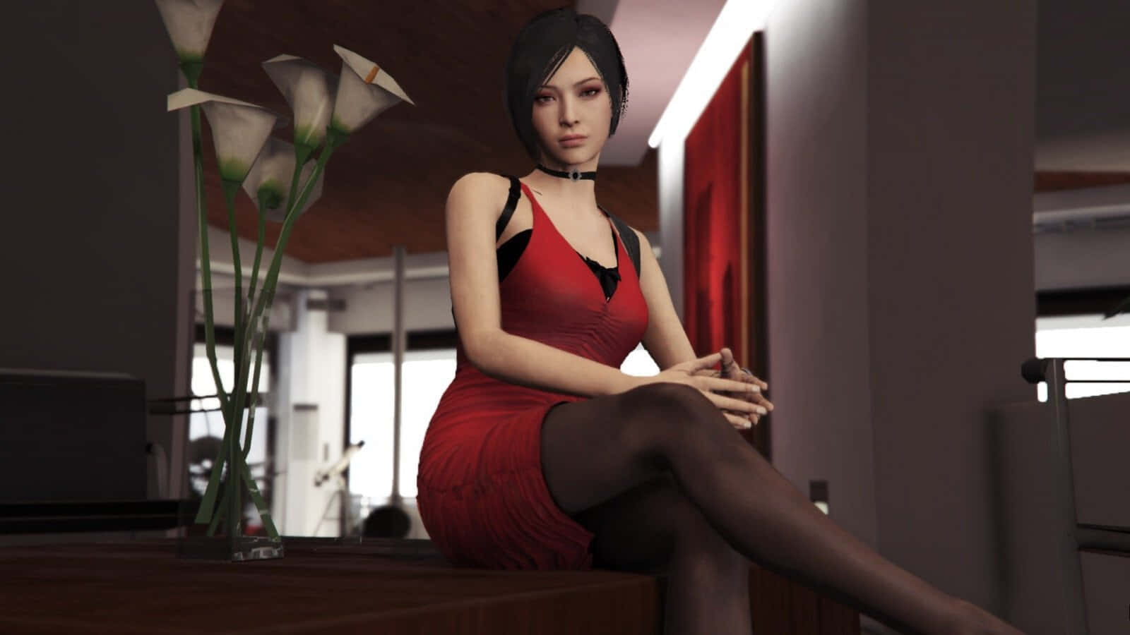 "ada Wong - The Mysterious Operative From Resident Evil" Wallpaper