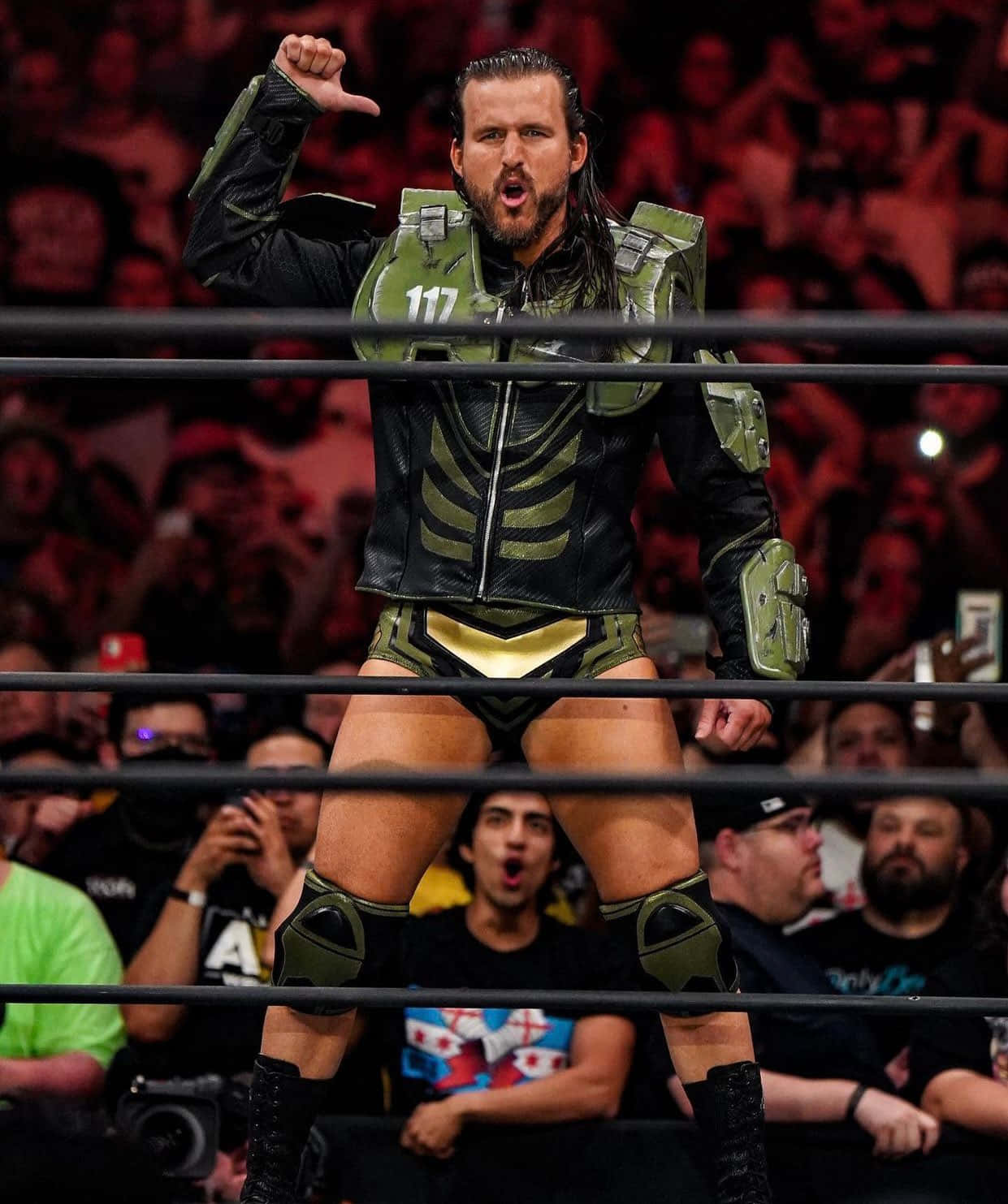 Adam Cole Halo's Master Chief inspireret udstyr tapet Wallpaper