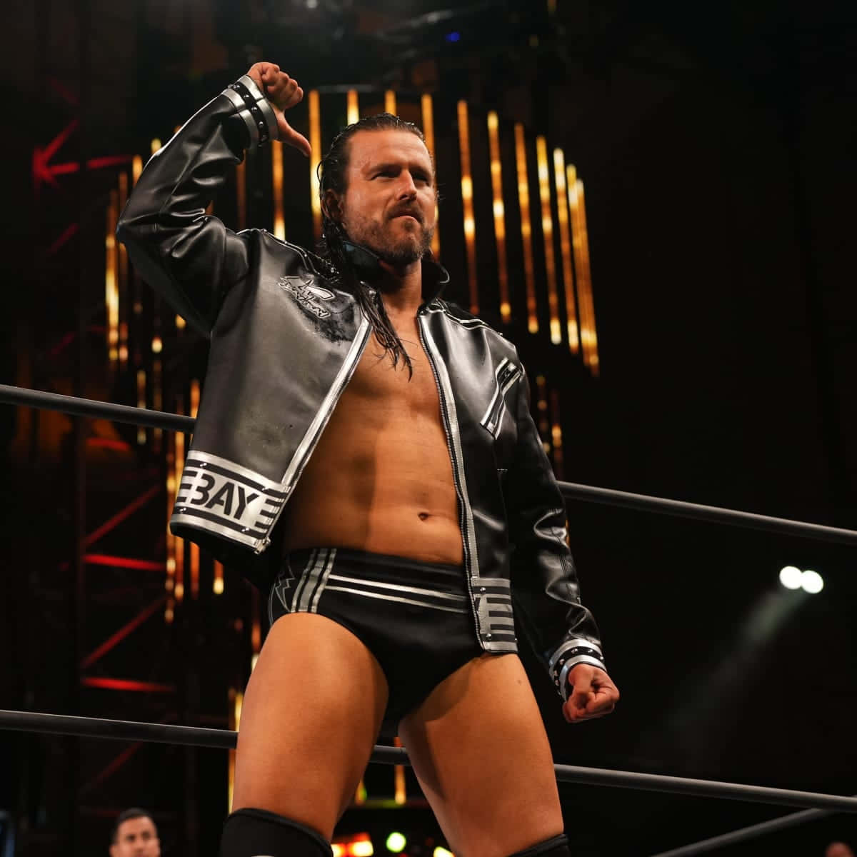 Adam Cole Standing And Pointing To Himself Wallpaper