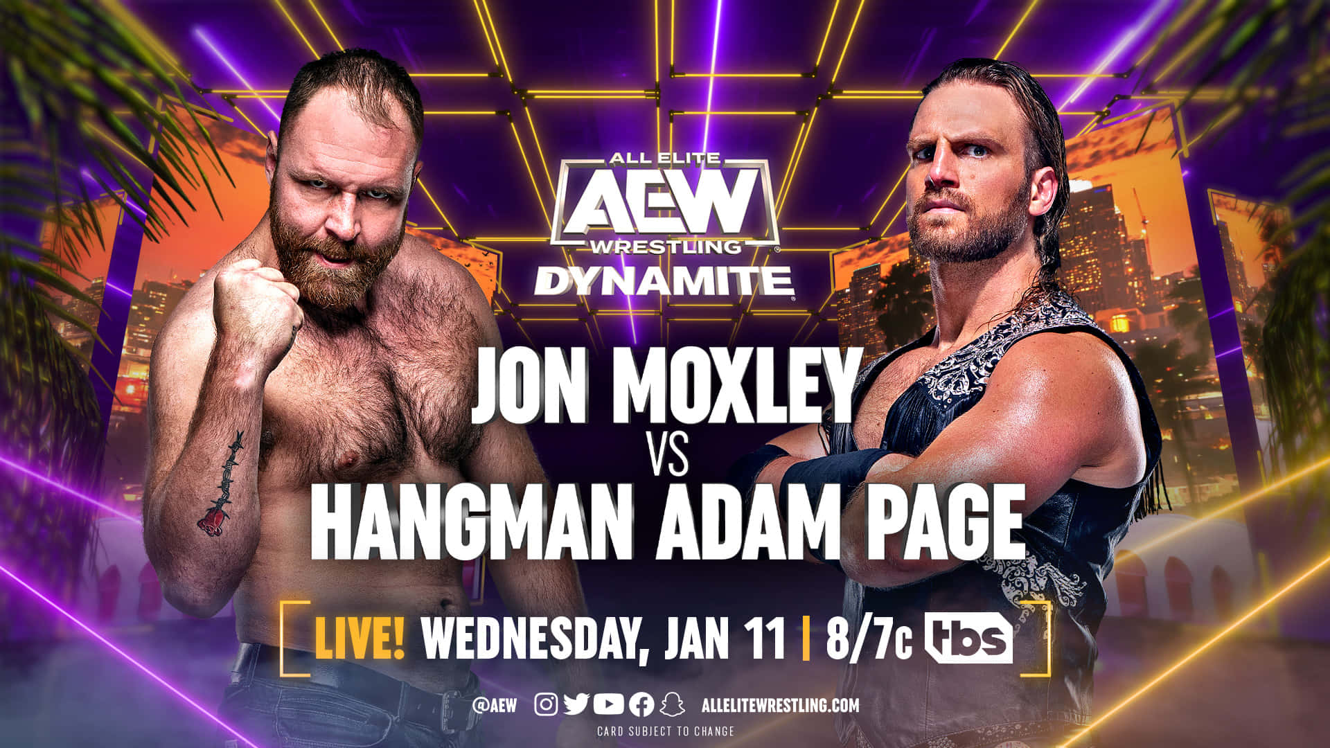 Adam Page And Jon Moxley Aew Dynamite Picture