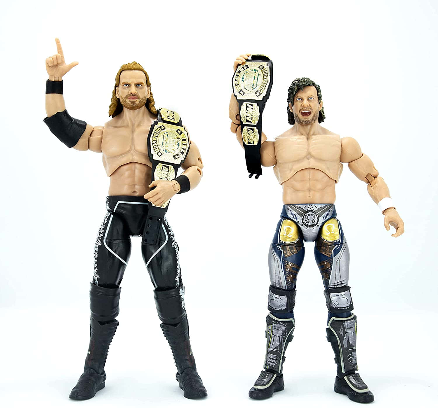 Adam Page And Kenny Omega Action Figures Wallpaper