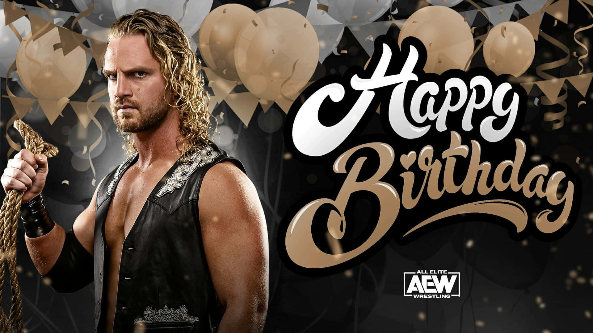 Adam Page Happy Birthday Poster Picture
