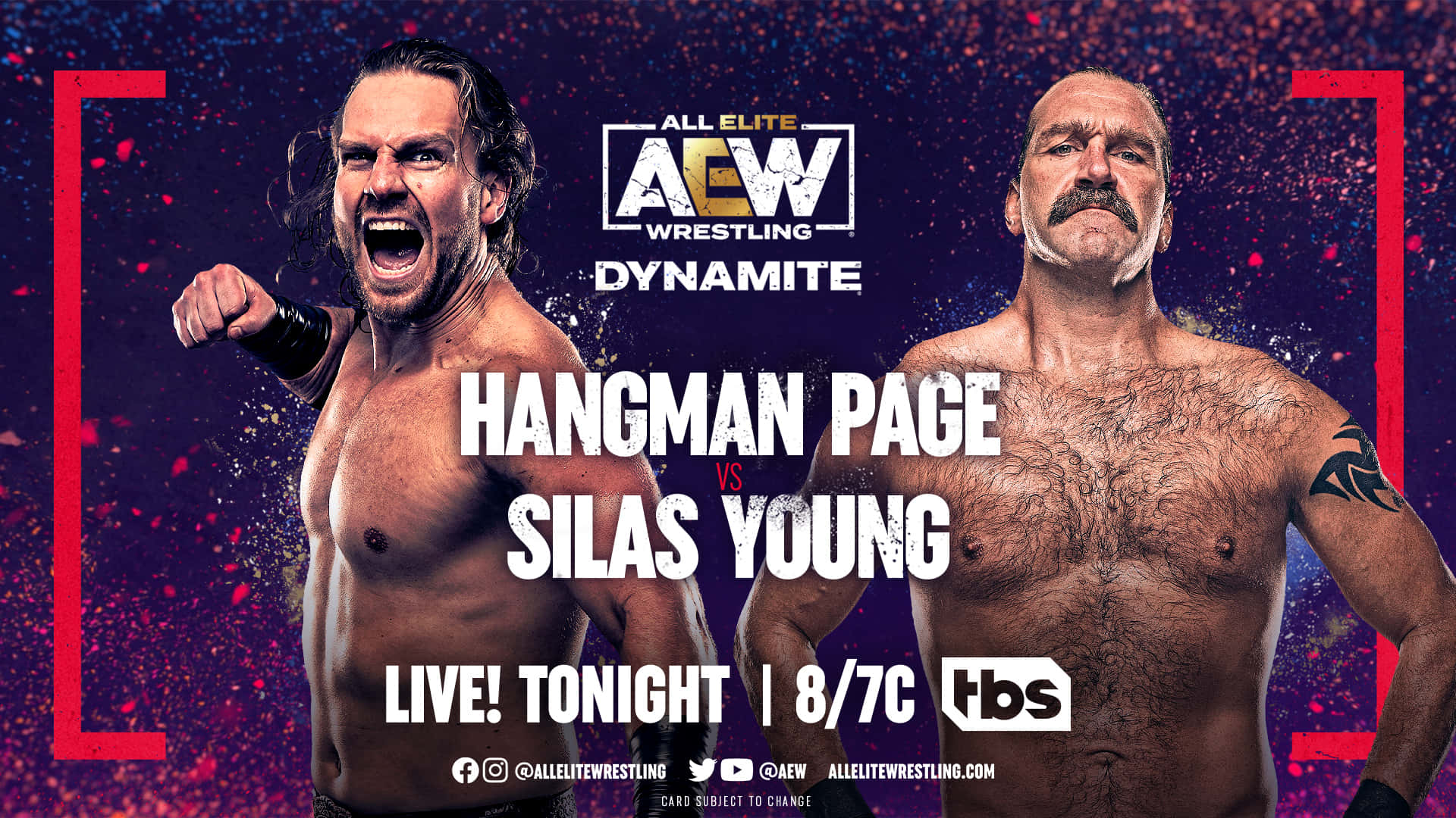 Adam side med Silas Young. Wallpaper
