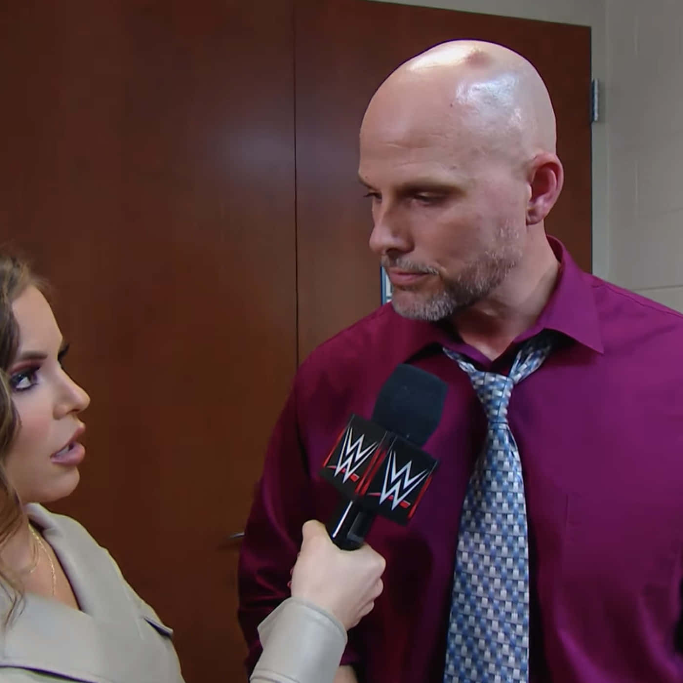 Adam Pearce in an in-depth interview with Charly Caruso Wallpaper