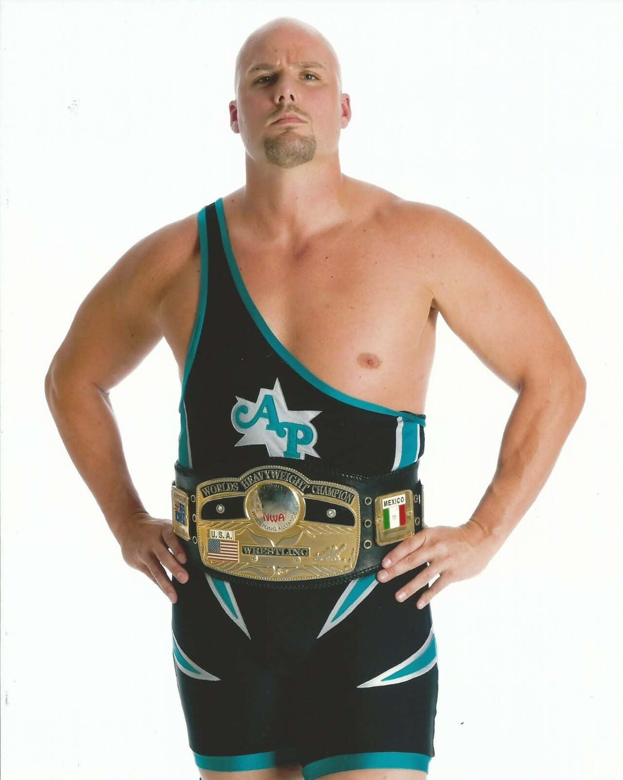 Adam Pearce NWA Ring Of Honor Champion Mønster Tapet Wallpaper
