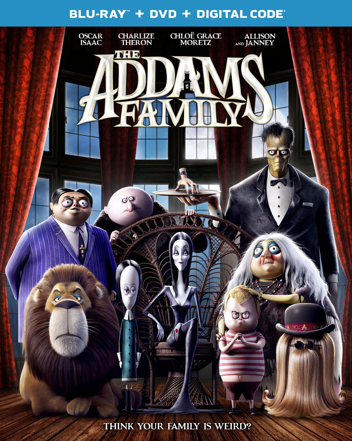 The creepy and kooky Addams Family!