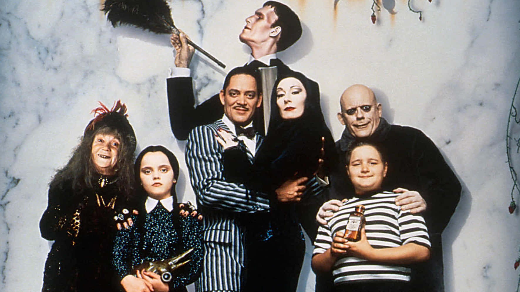 Återupplivandeav Den Klassiska Och Ikoniska Addams Family
