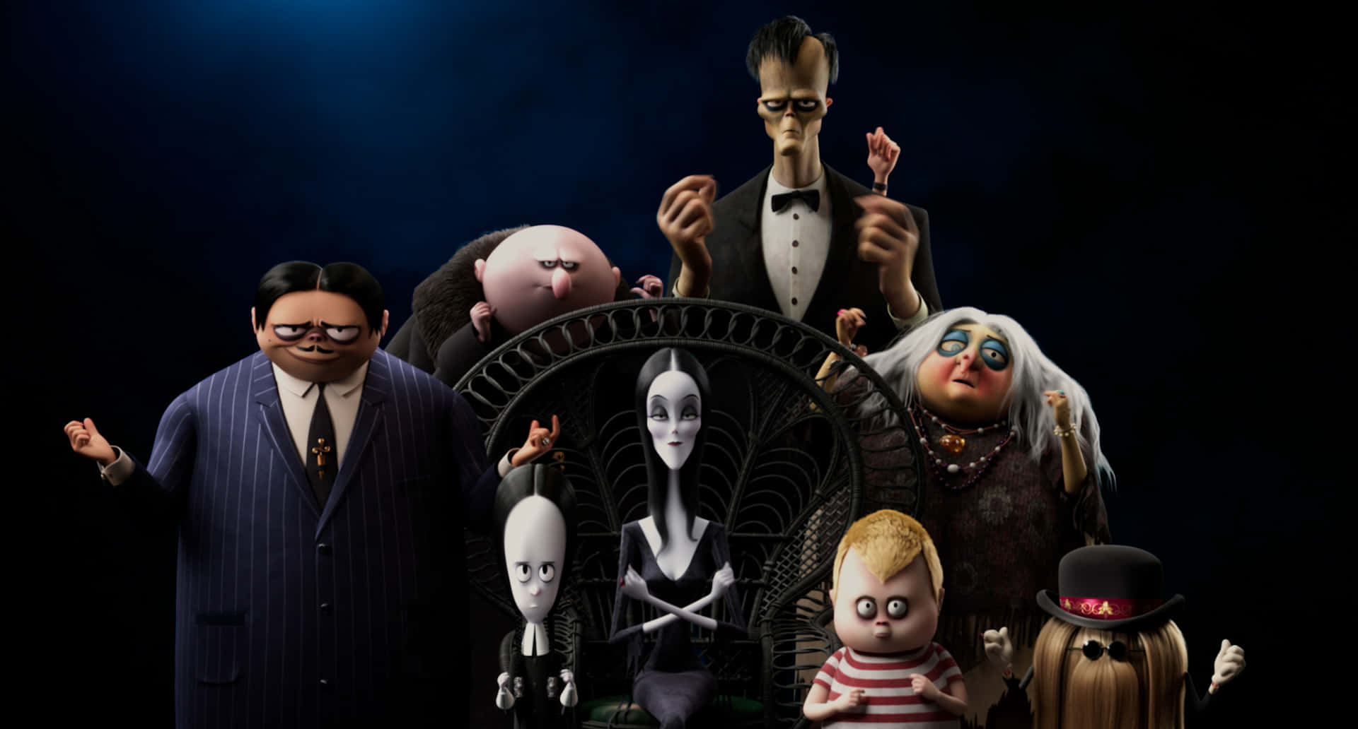 The Addams Family, always up for a spooky adventure!