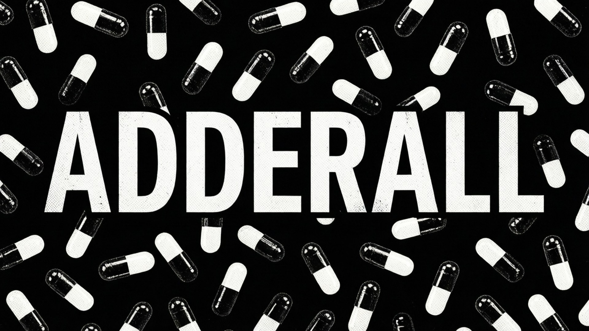 Tipografia Adderall Papéis de Parede