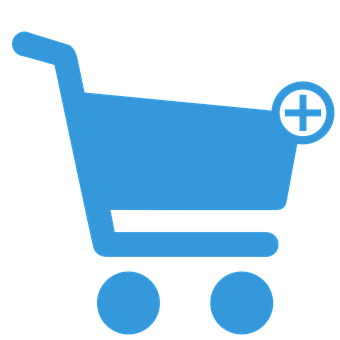 Addto Cart Blue Icon PNG