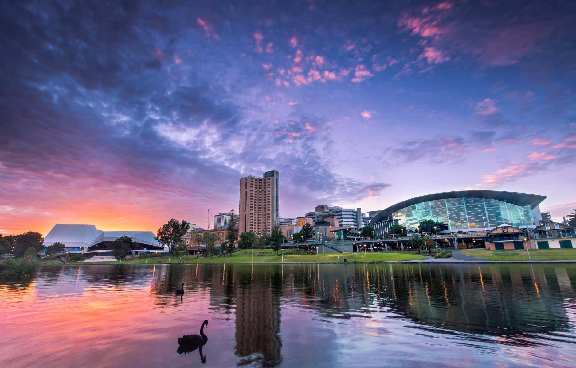 Stunning Adelaide Cityscape at Dusk