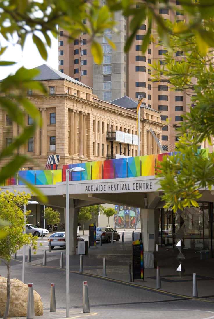 Adelaide Festival Centre Entrance Wallpaper