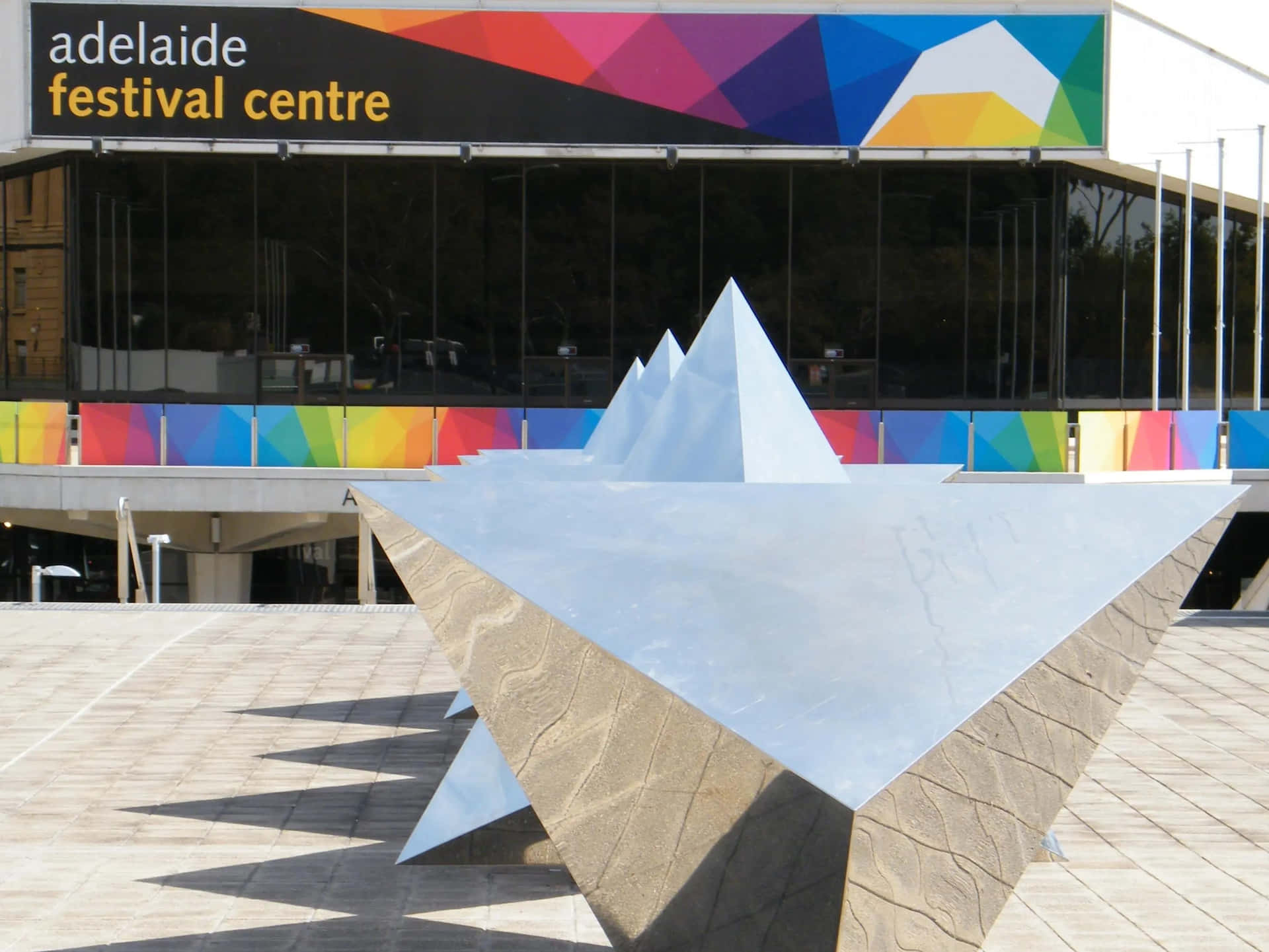 Adelaide Festival Centre Exterior Art Wallpaper