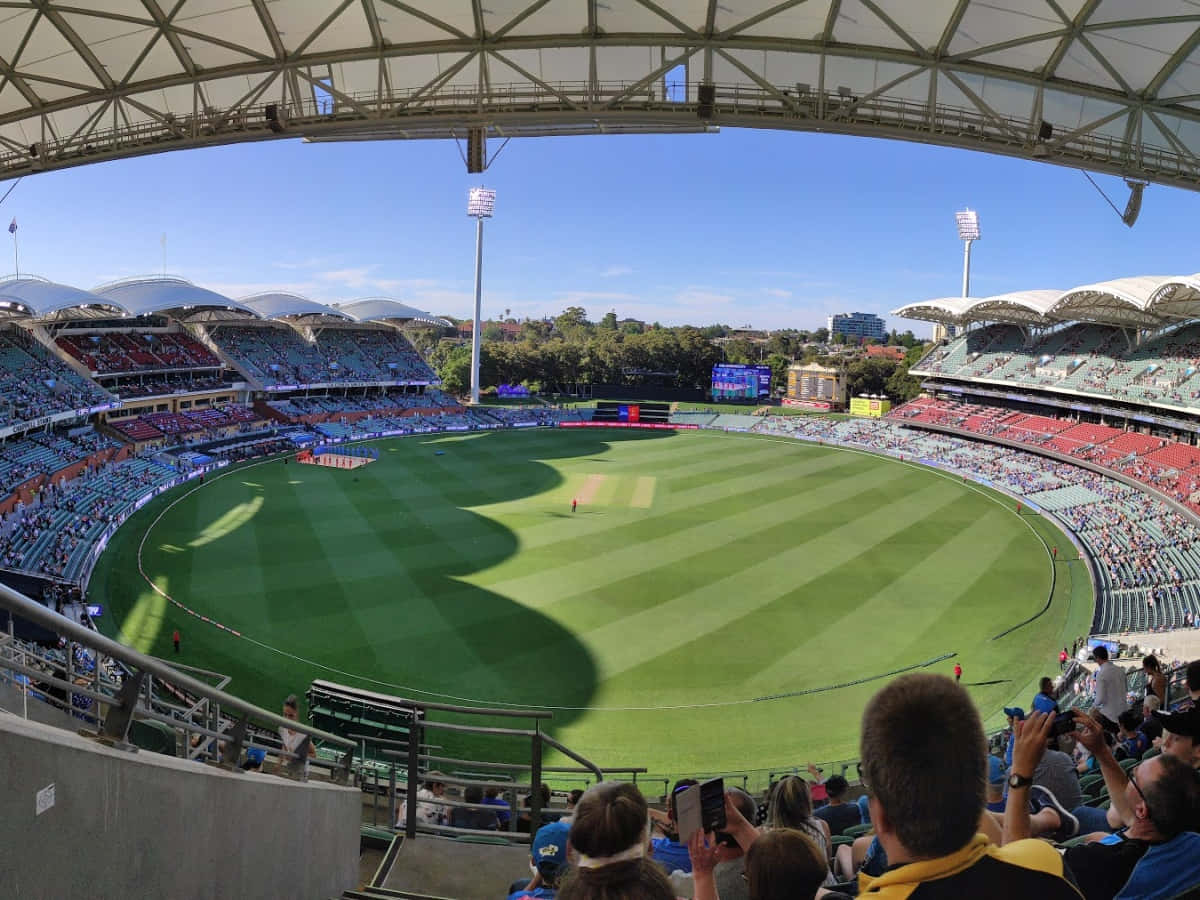 Adelaide Oval Cricket Match View.jpg Wallpaper