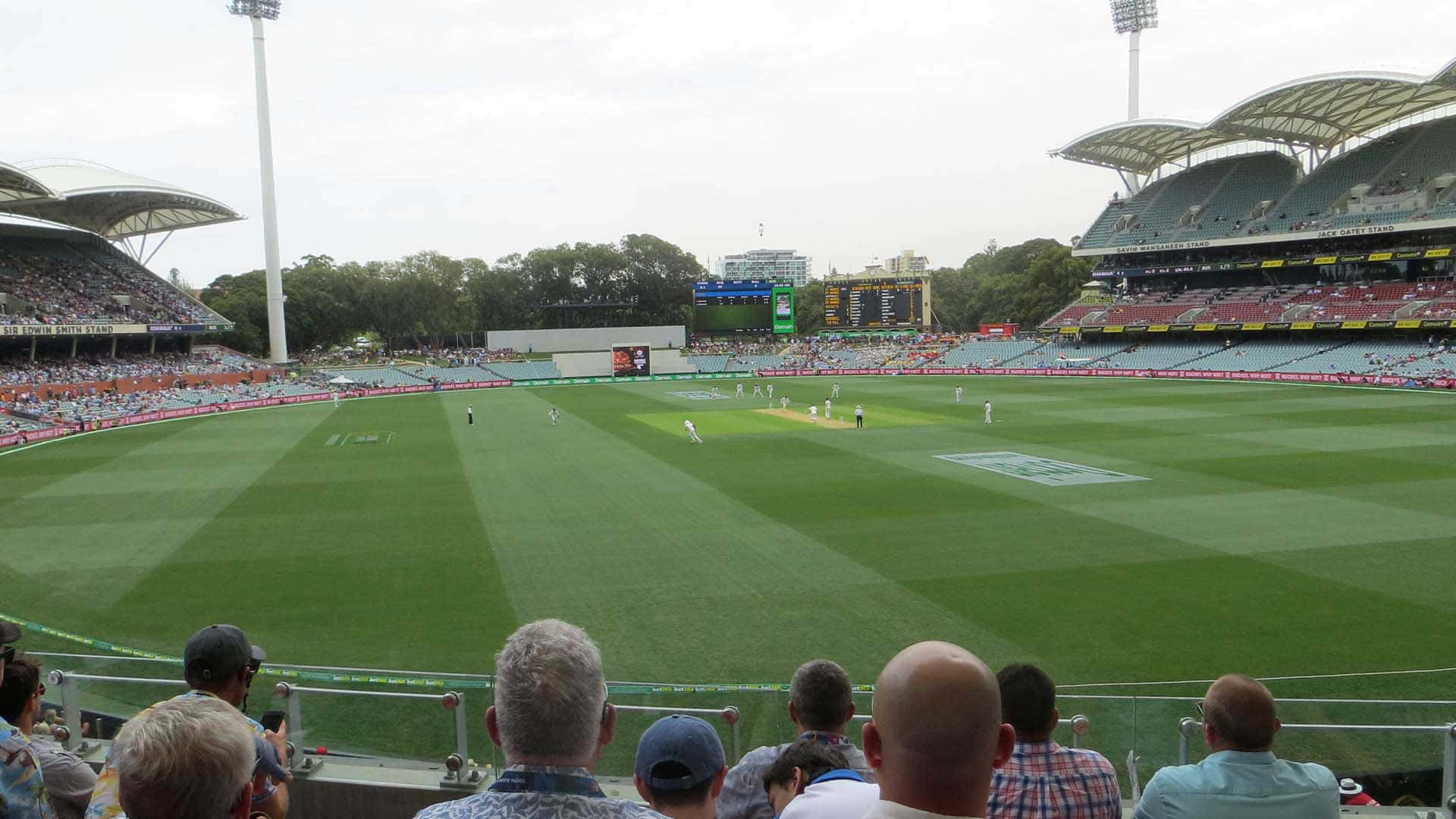 Adelaide Oval Cricket Match View Wallpaper