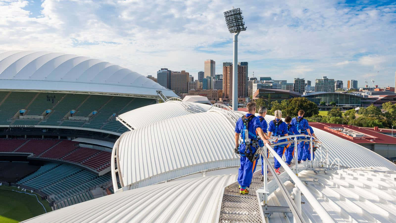 Adelaide Oval Roof Climb Experience Wallpaper