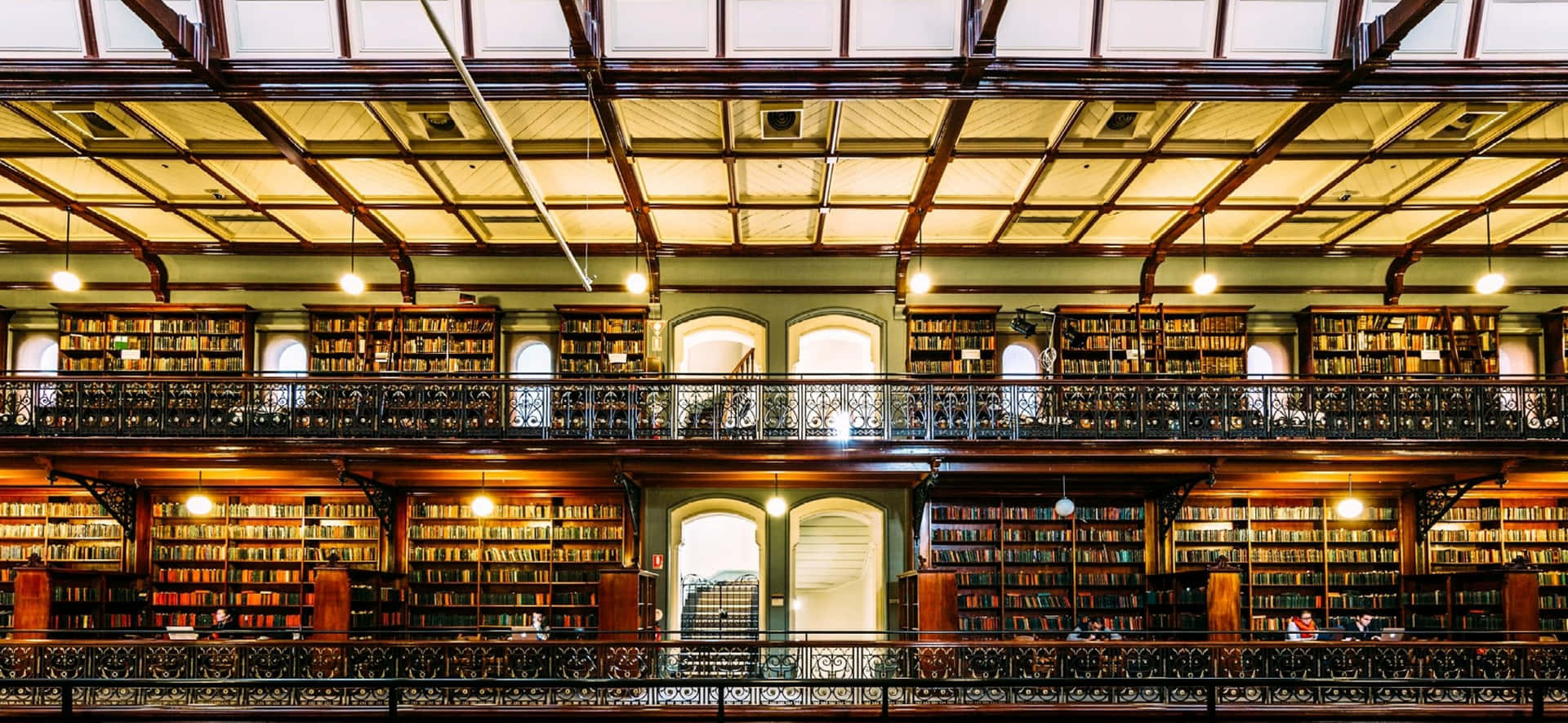 Adelaide State Library Interior Wallpaper