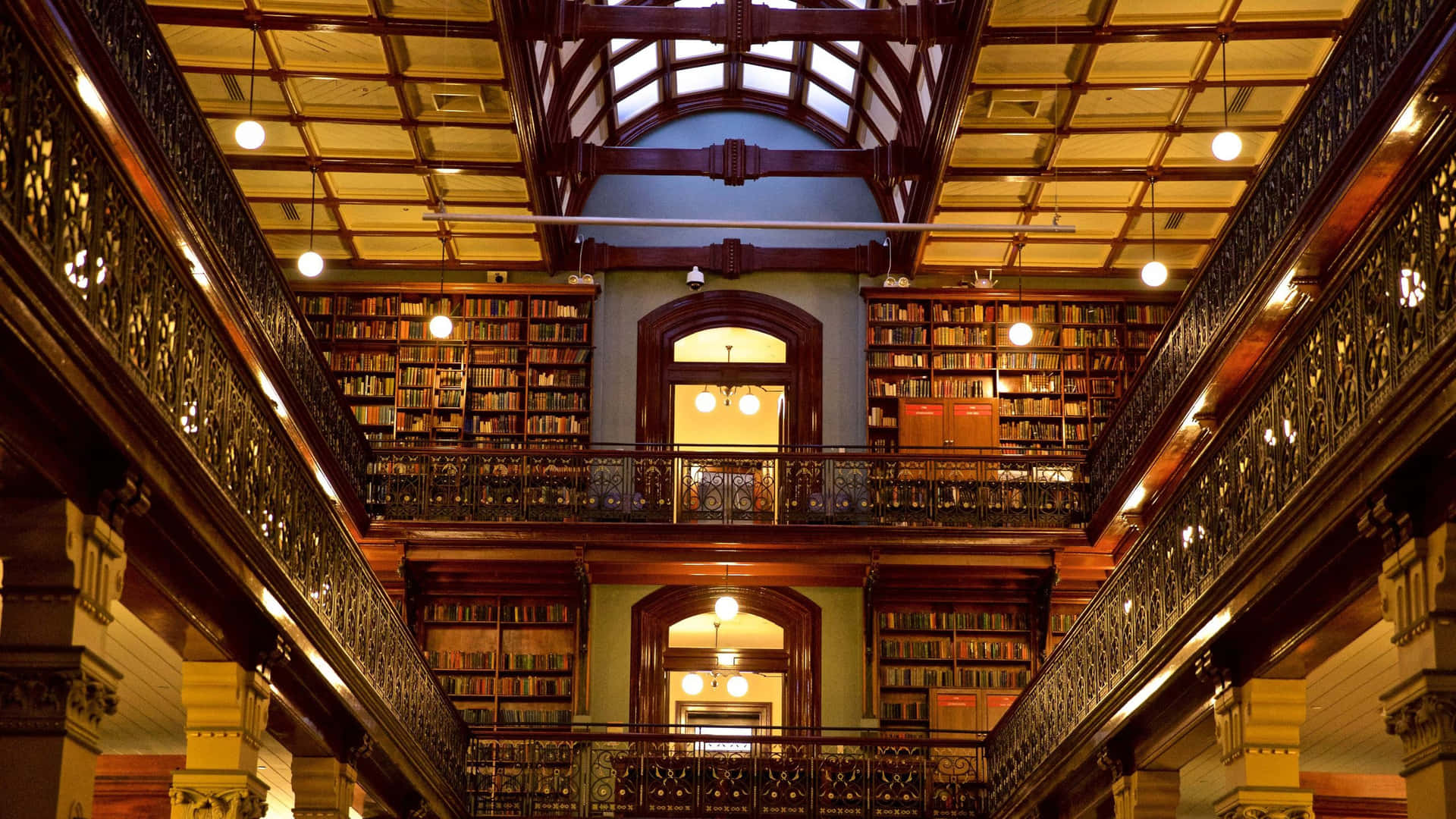 Adelaide State Library Interior Wallpaper