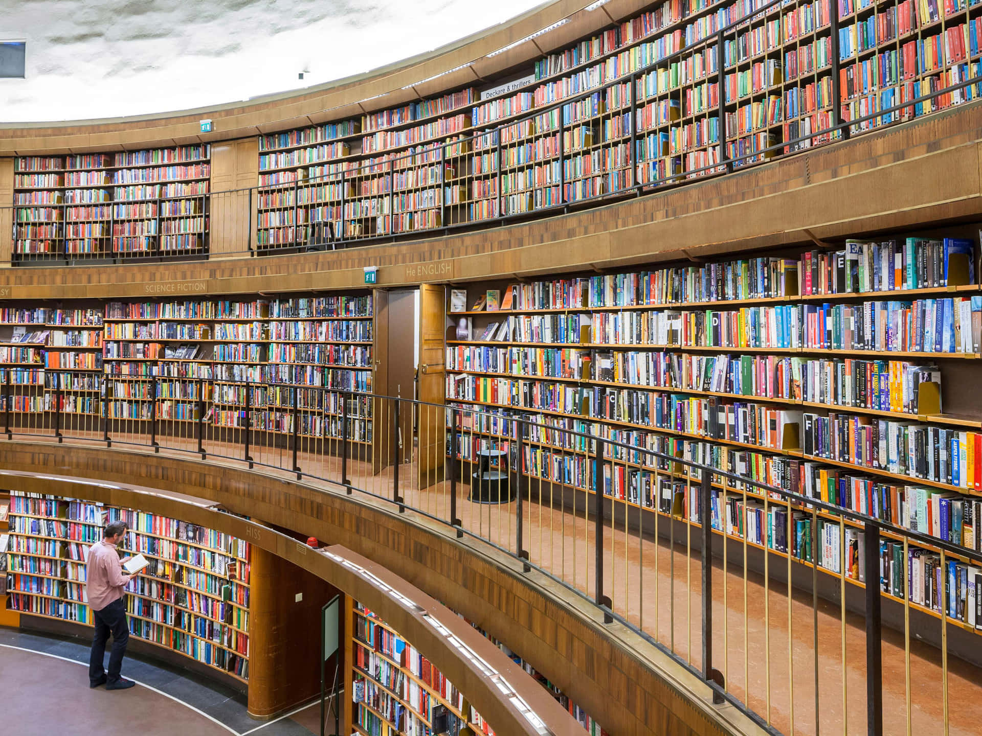 Adelaide State Library Interior Wallpaper