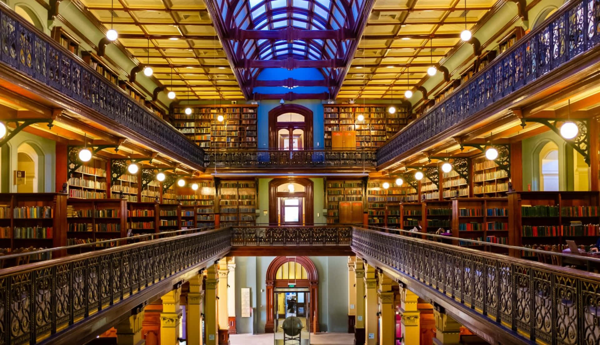 Adelaide State Library Interior Wallpaper