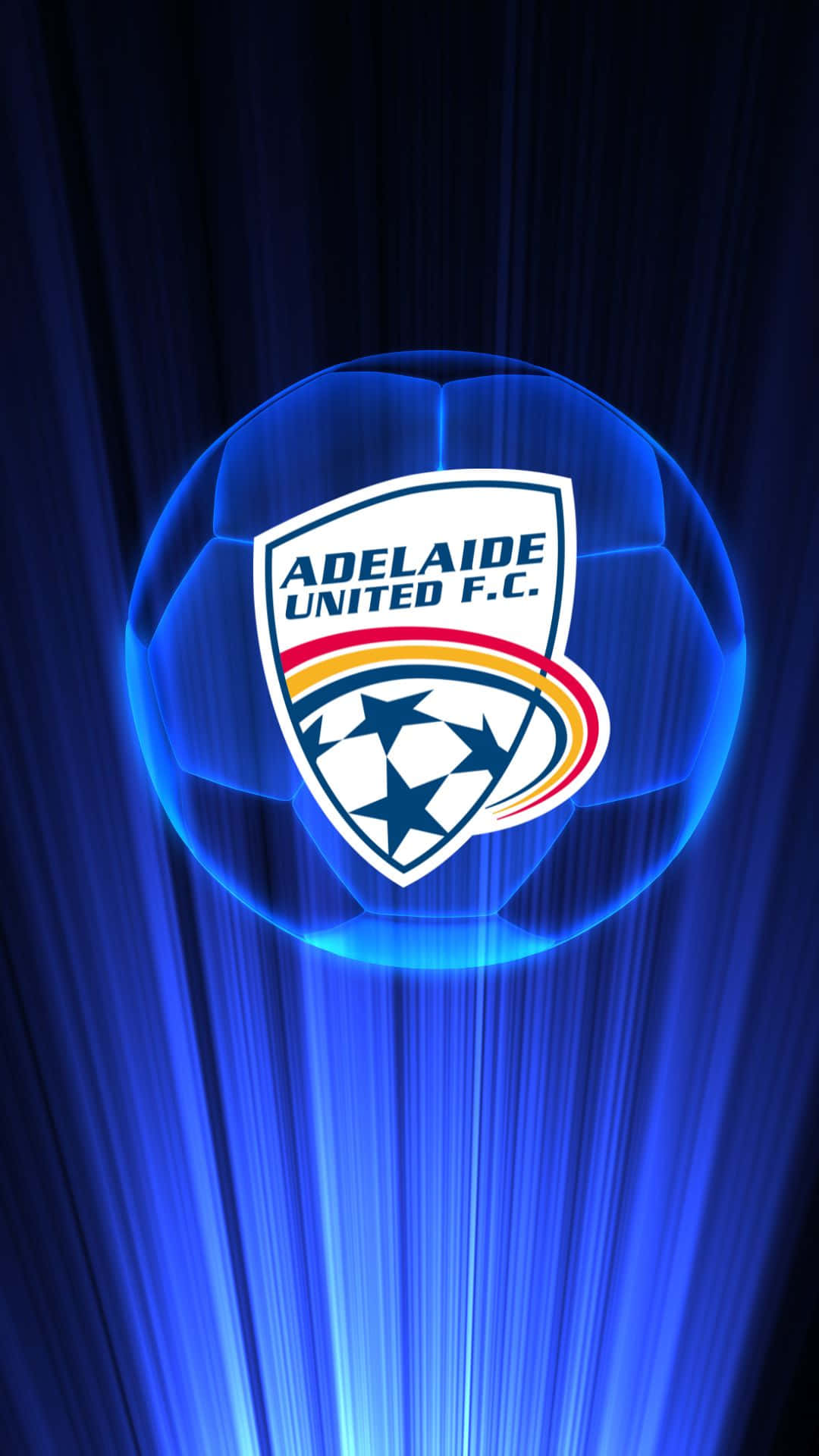 Adelaide Unitedin Pelaajat Juhlivat Maalia Taustakuva